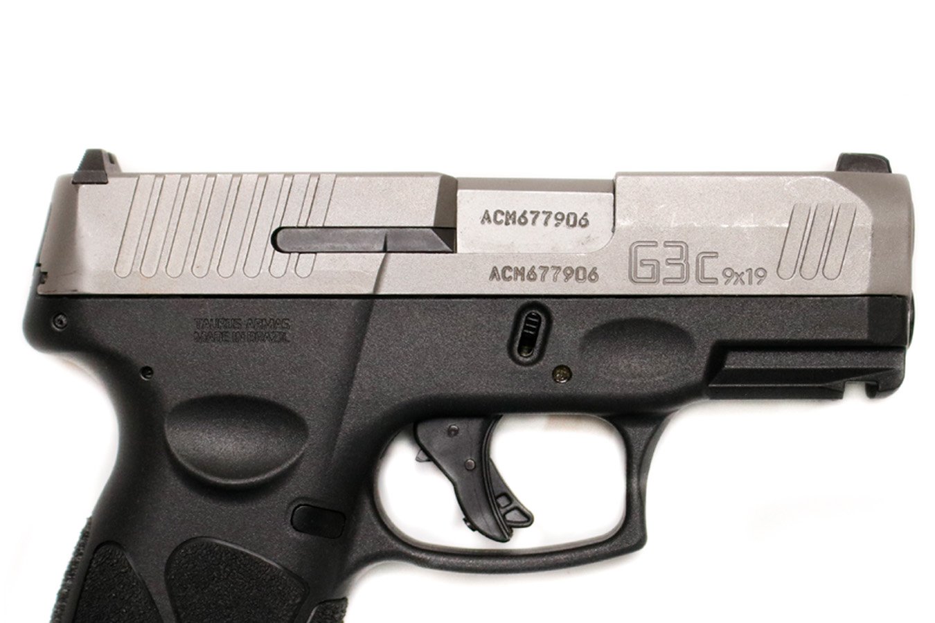 TAURUS G3C 9mm Police Trade-In Pistol with Stainless Slide