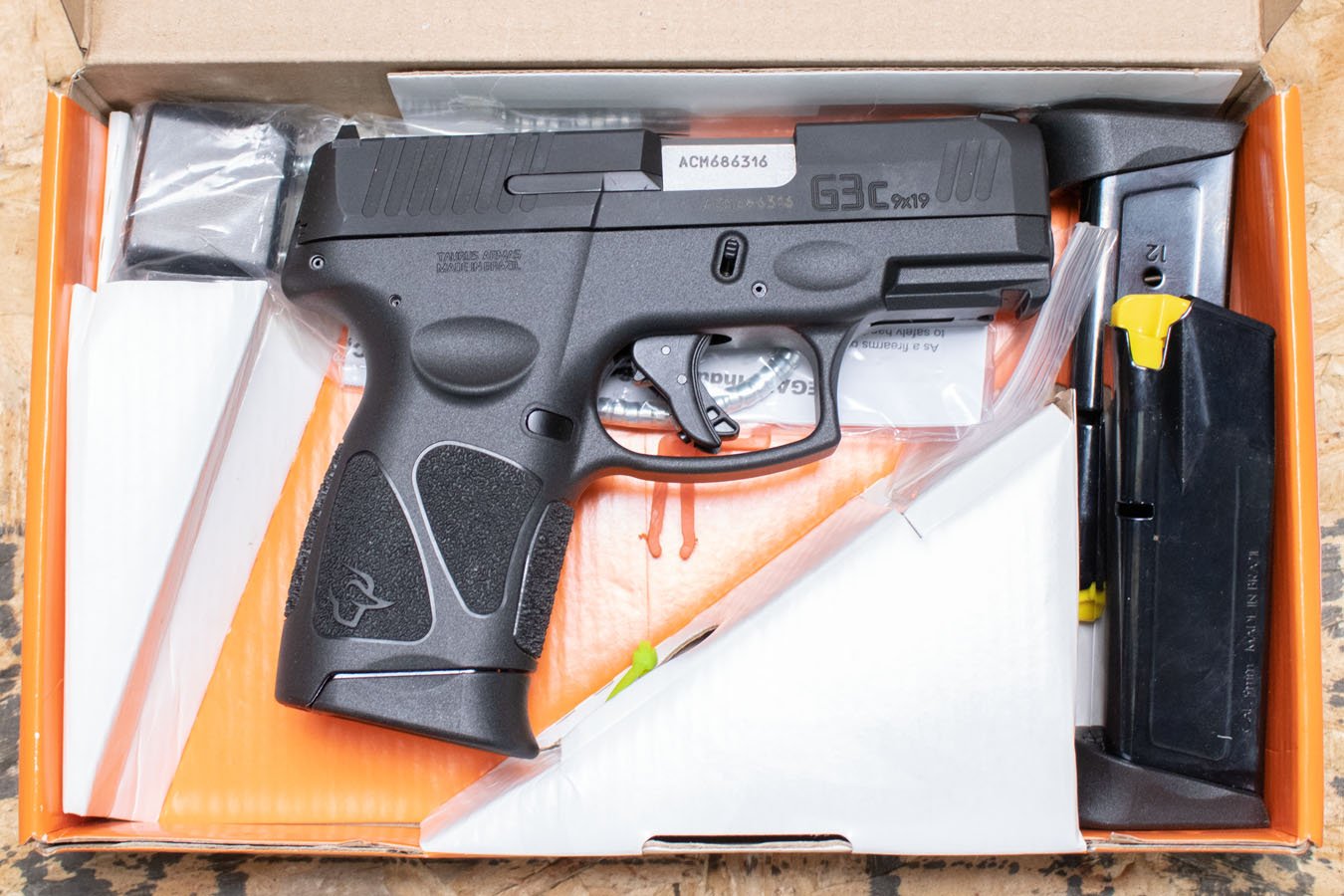 TAURUS G3C 9mm Used Trade-In Pistol with Three Magazines, Box