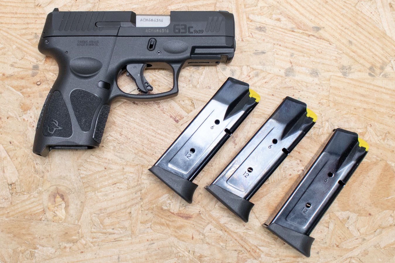 TAURUS G3C 9mm Used Trade-In Pistol with Three Magazines, Box
