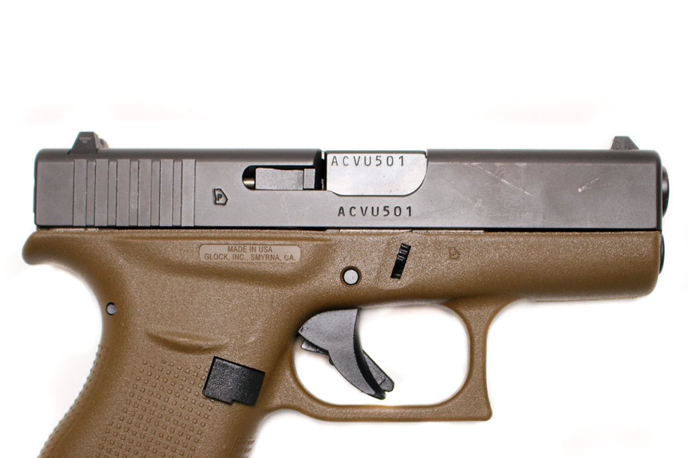 GLOCK 42 380ACP Police Trade-In Pistol