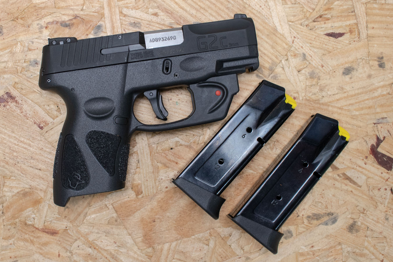 TAURUS G2C 9mm Used Trade-In Pistol Laser, Two Mags and Original Box