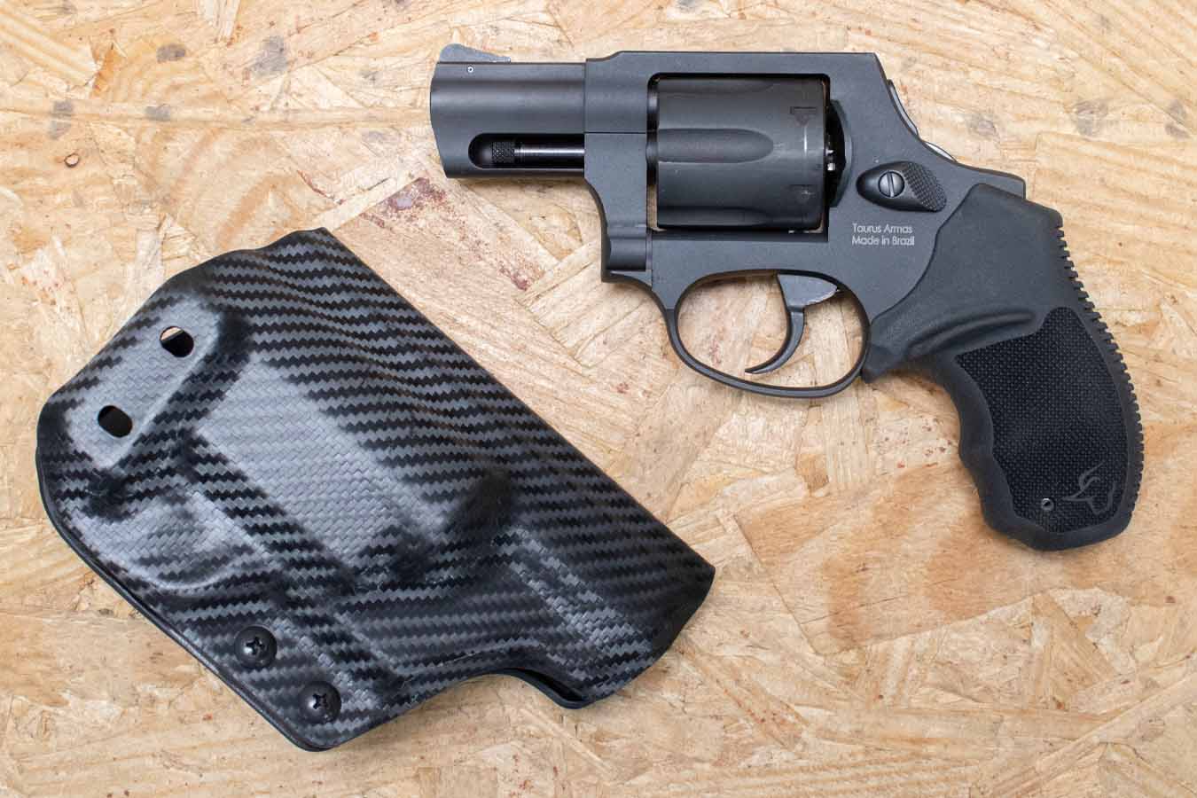 TAURUS 856 38 Special Police Trade-In Revolver with Holster and Concealed Hammer