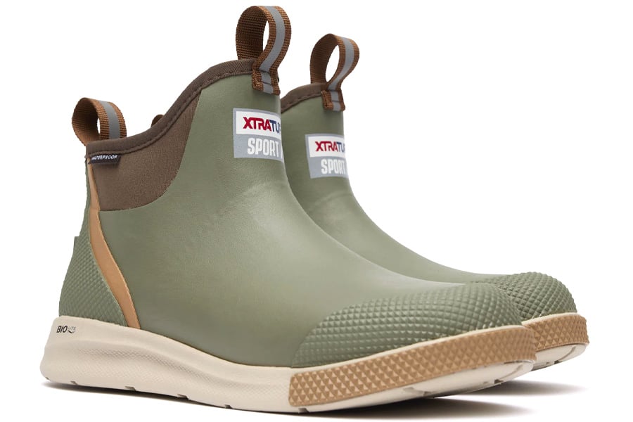 Xtratuf 6 Foot Sport Ankle Deck Boot Olive