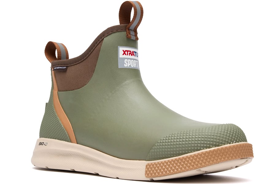 Xtratuf 6 Foot Sport Ankle Deck Boot Olive