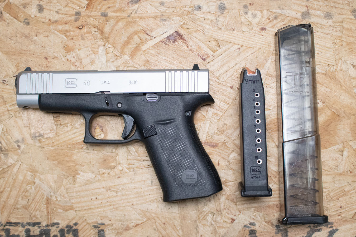 GLOCK 48 9mm Police Trade-In Pistol with Additional Magazine