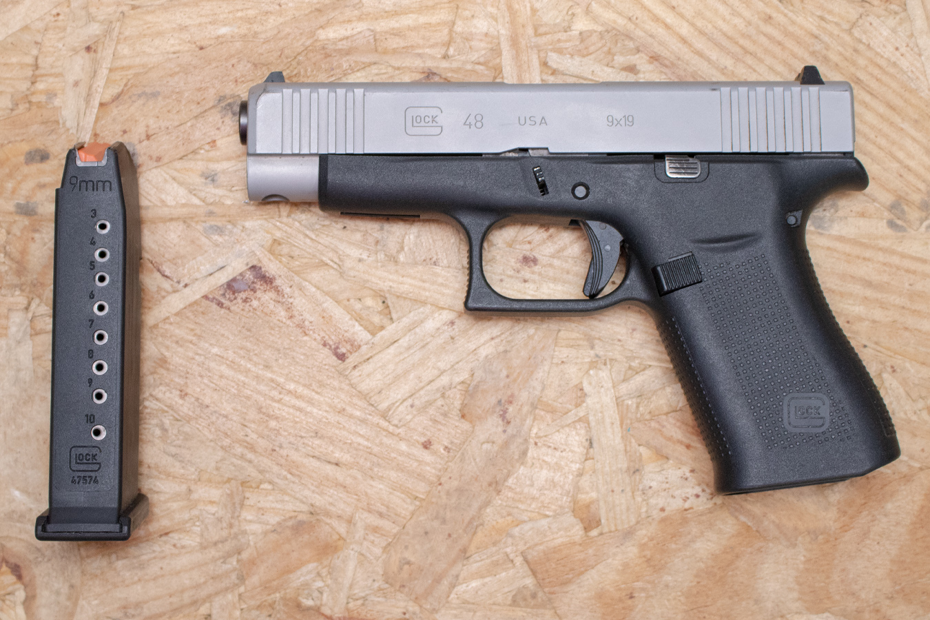 GLOCK 48 9mm Police Trade-In Pistol with Two-Tone Finish