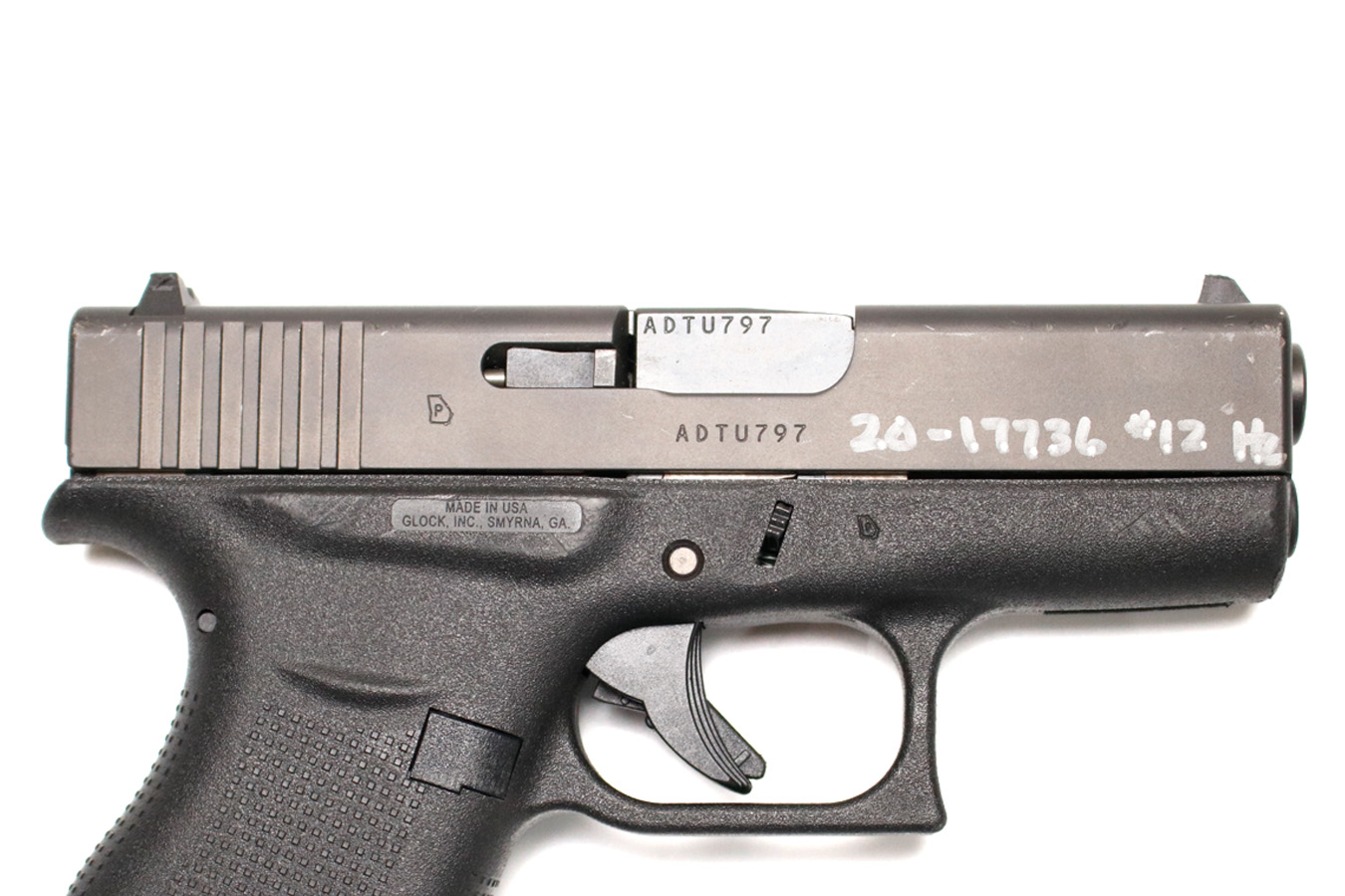 GLOCK 43 9MM Police Trade-in Pistol