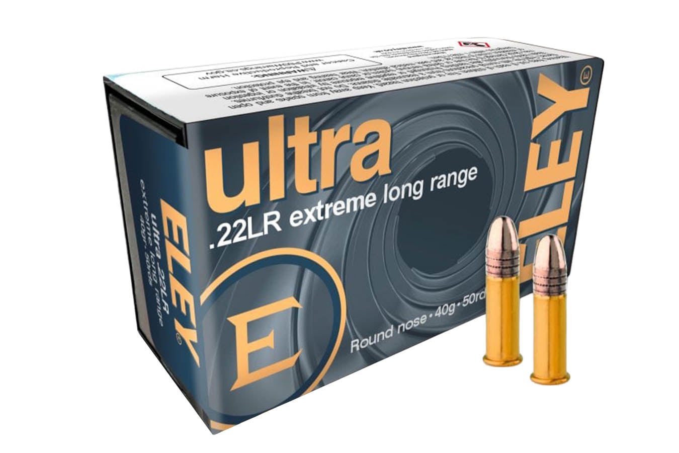 Eley AE02600 BX 22LR 40gr Round Nose ultra Extreme Long Range Gen 2 50 ...