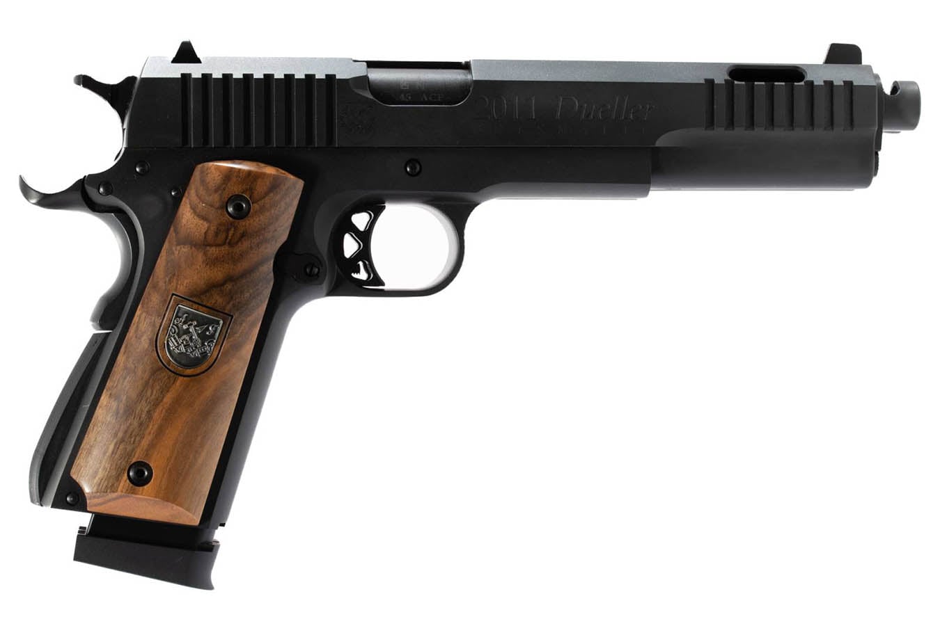 Apf 1911 Prismatic Dueller 45 ACP Semi-Auto Pistol w/ Side-by-Side Barrels