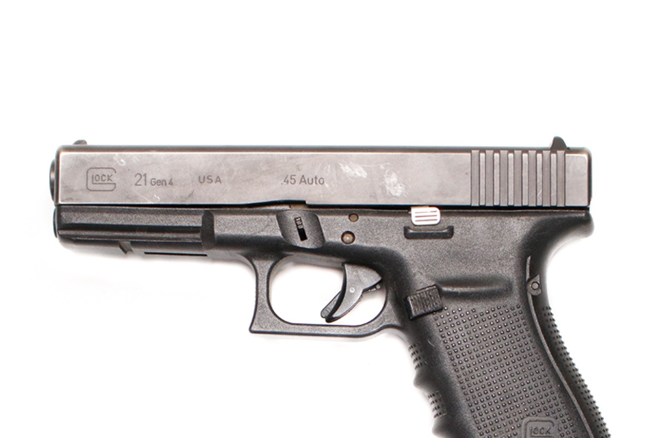 GLOCK 21 Gen 4 45 ACP Police Trade-In Pistol with 24 Round Magazine