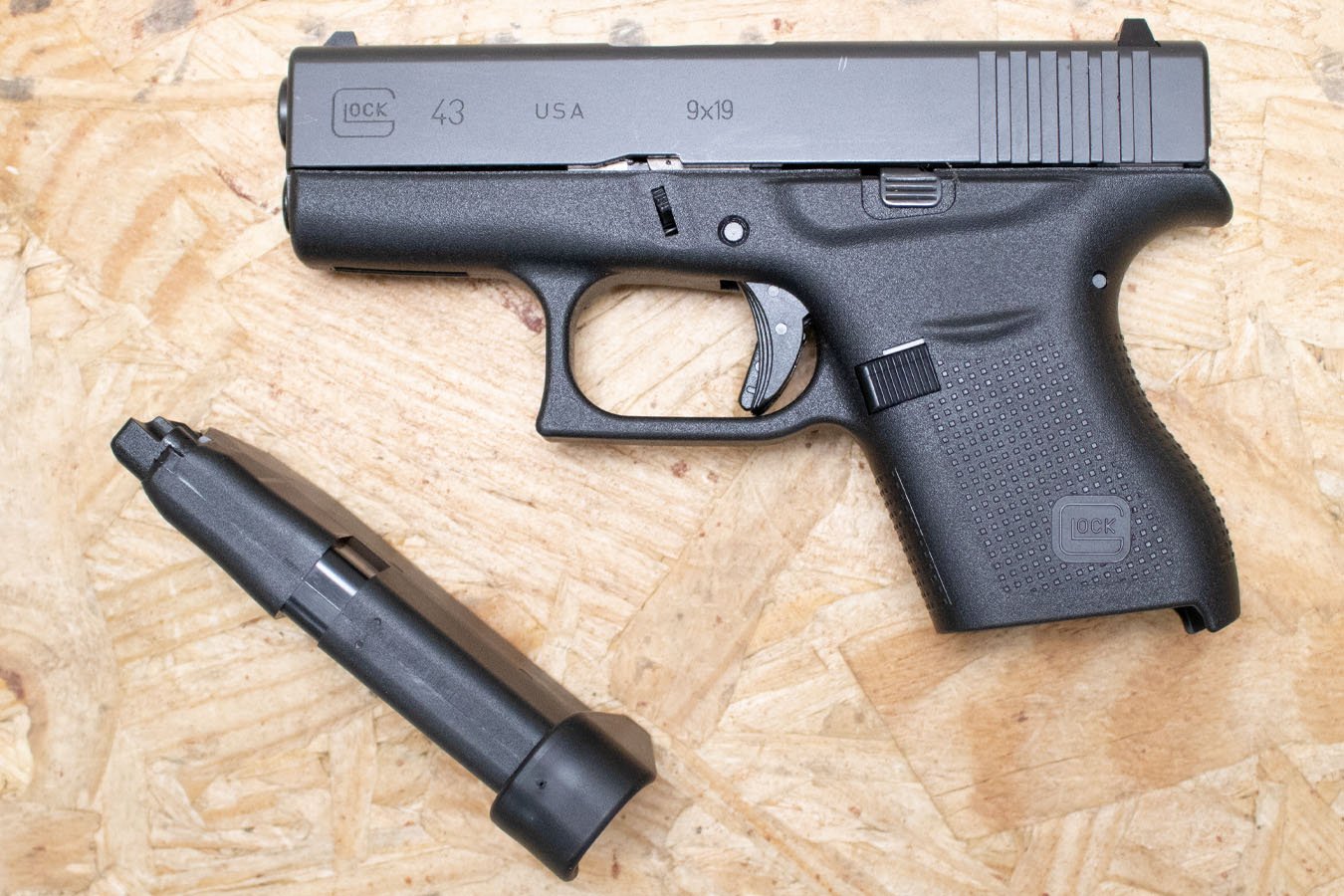 GLOCK 43 9mm Used Trade-In Single-Stack Pistol