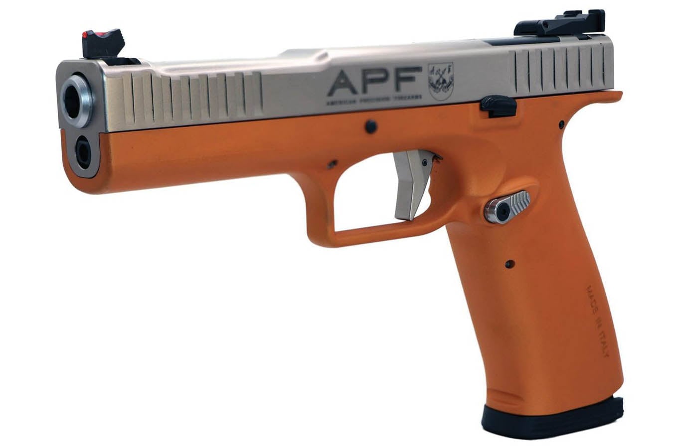 Apf AF-1 ERGAL PRO 9mm Semi-Auto Pistol w/ Orange Frame