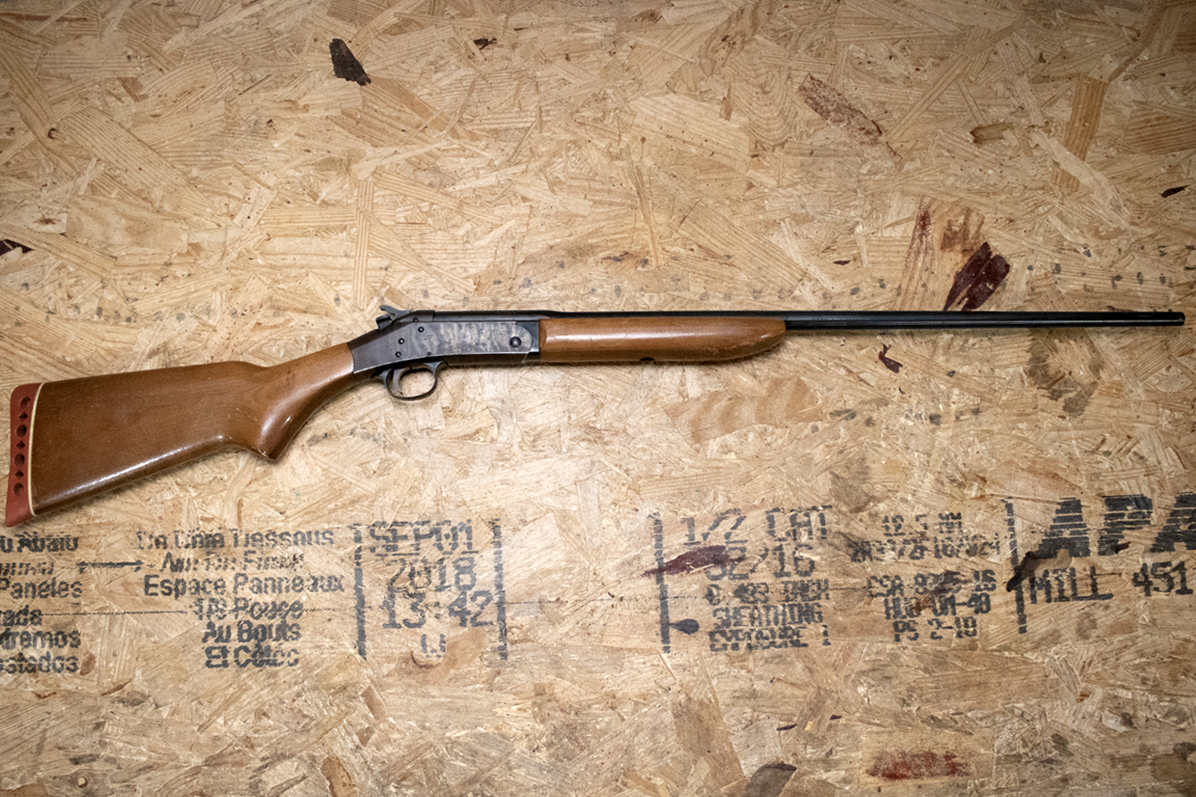 H&R Topper Jr Model 490 410 Bore Single-Shot Police Trade-in Shotgun ...