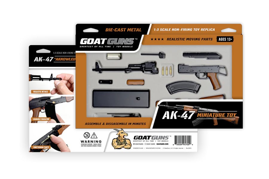 Goat Guns AK-47 1:3 Scale Model - Black | Sportsman's Outdoor Superstore