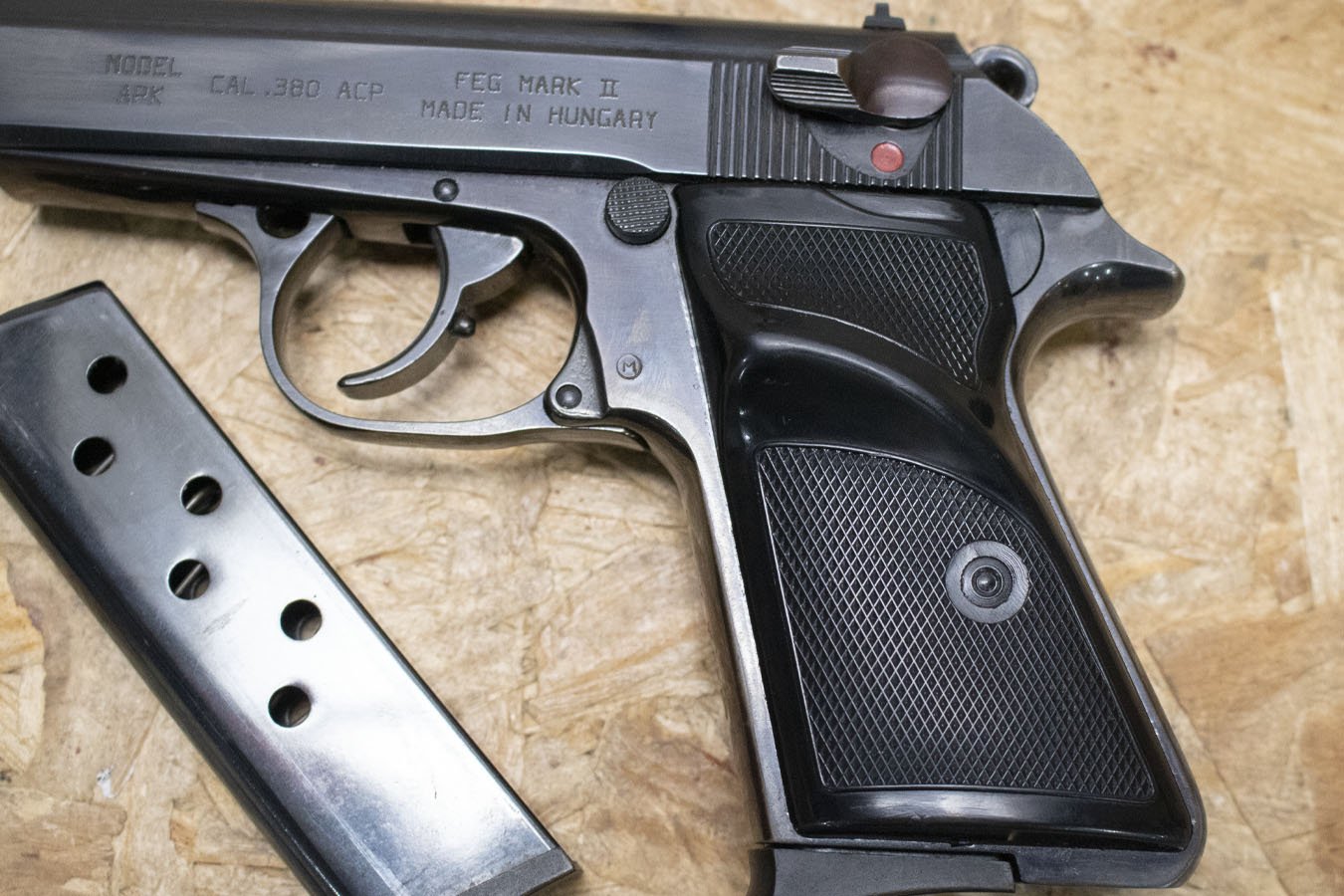 INTERARMS FEG Mark II APK 380ACP Police Trade-In Pistol with Manual Safety