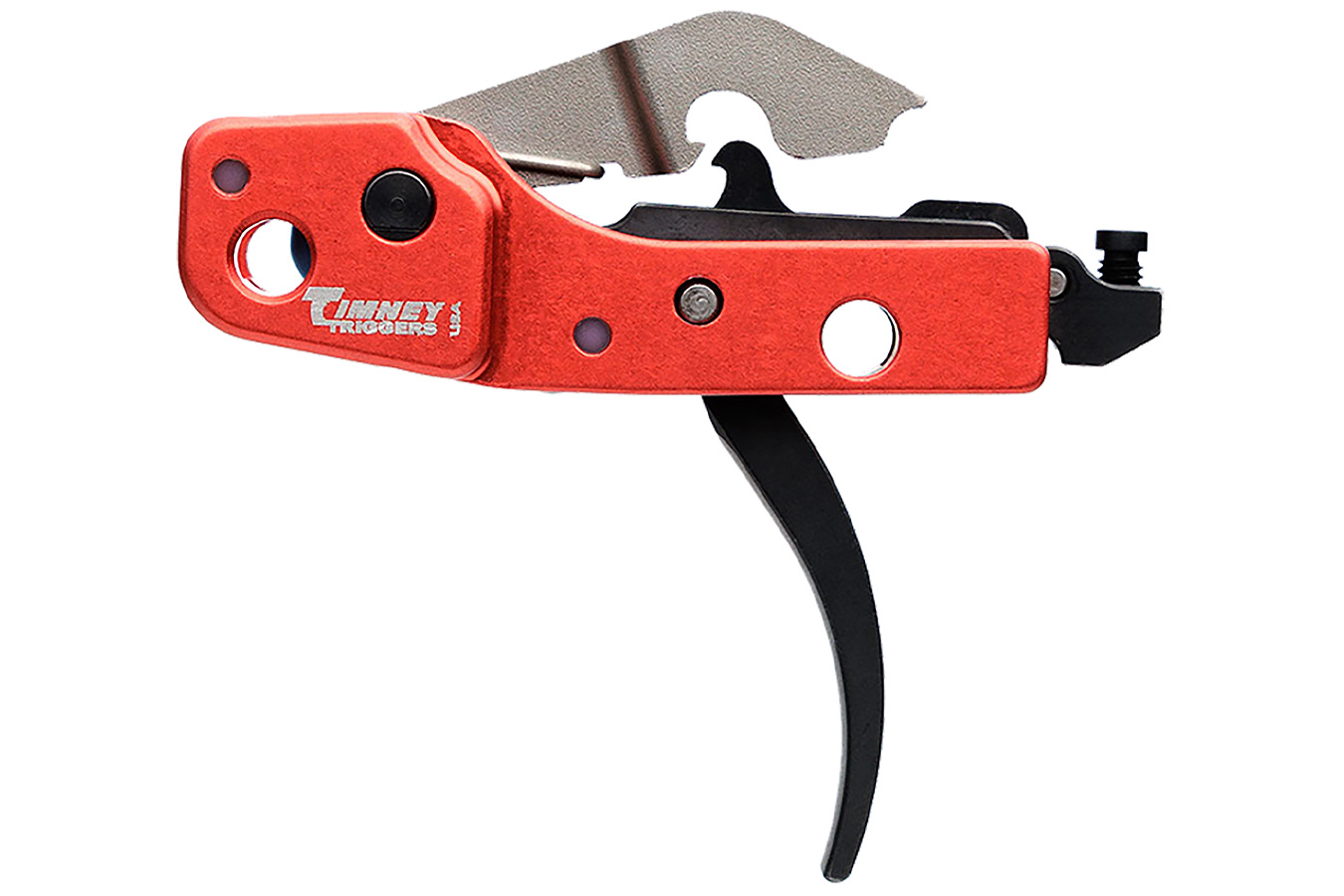 thumbnail image 2 of Timney Drop-In Competition Trigger For Ruger 10/22 – Silver Housing, Black Shoe, .22LR 2 of 4