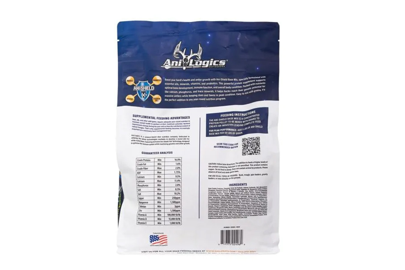 Anilogics Ani-Shield Base Mix Pellets 5 lb. Bag