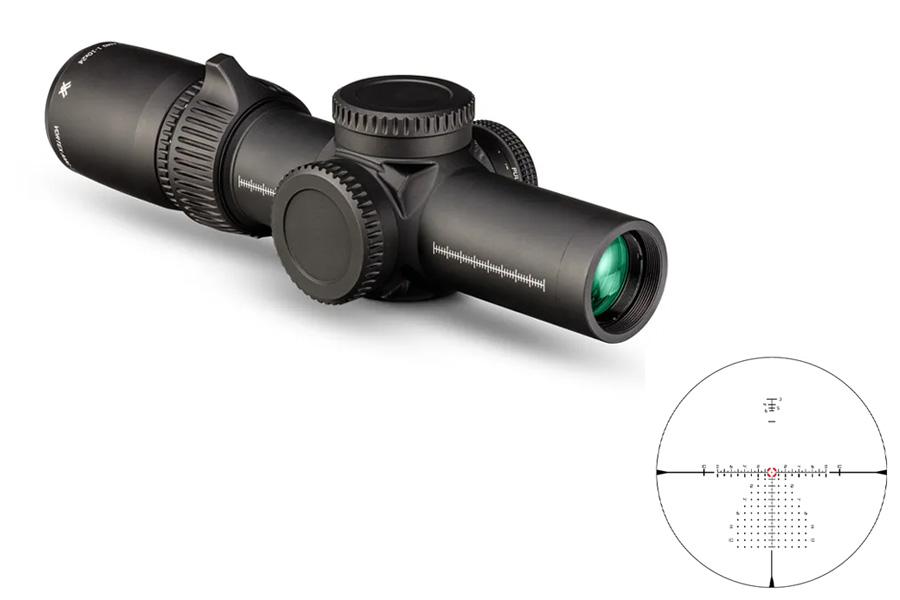 Vortex AMG 1-10x24 FFP EBR-9 MRAD Reticle with 34mm Tube