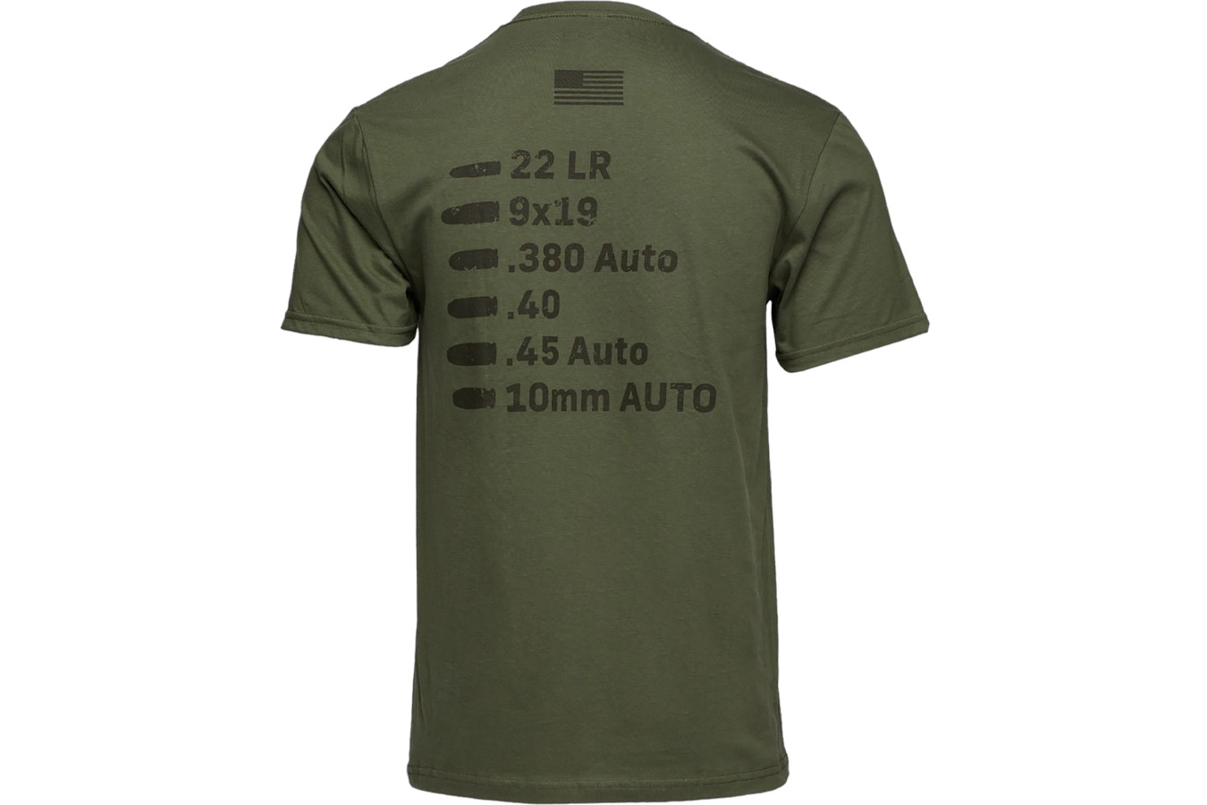 GLOCK APPAREL Caliber Short Sleeve T-Shirt Military Green Medium