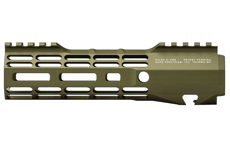 AERO PRECISION INC AR-15 7.3inch Atlas S-One M-LOK Free Float Handguard