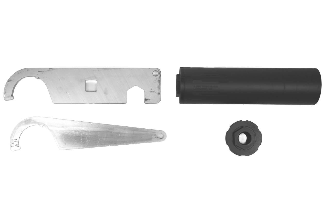 AERO PRECISION INC Lahar-36 36 Caliber Suppressor with Direct Thread Adapters