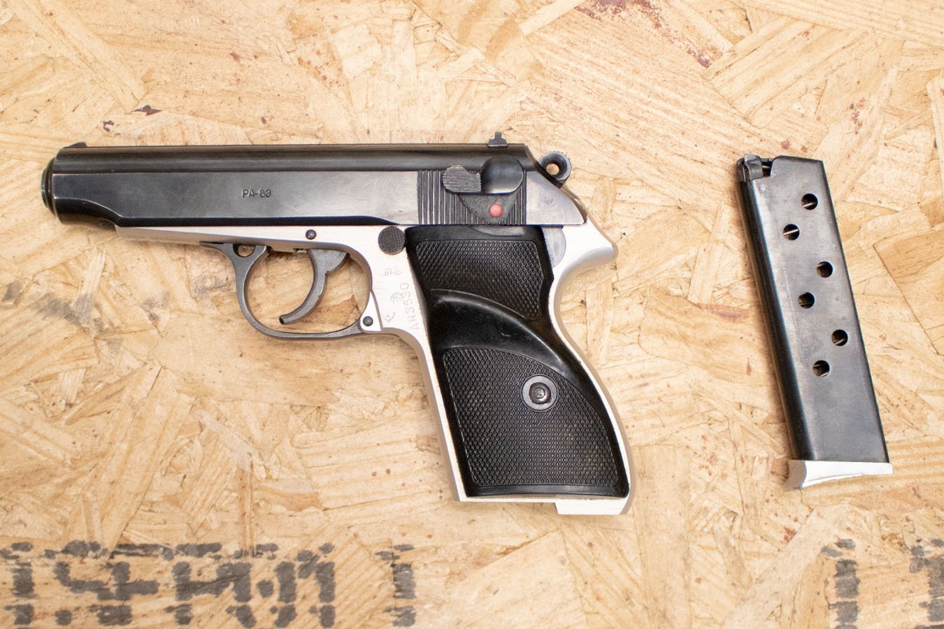 FEG PA-63 9x18mm Makarov Police Trade-In Pistol Two-Tone Finish