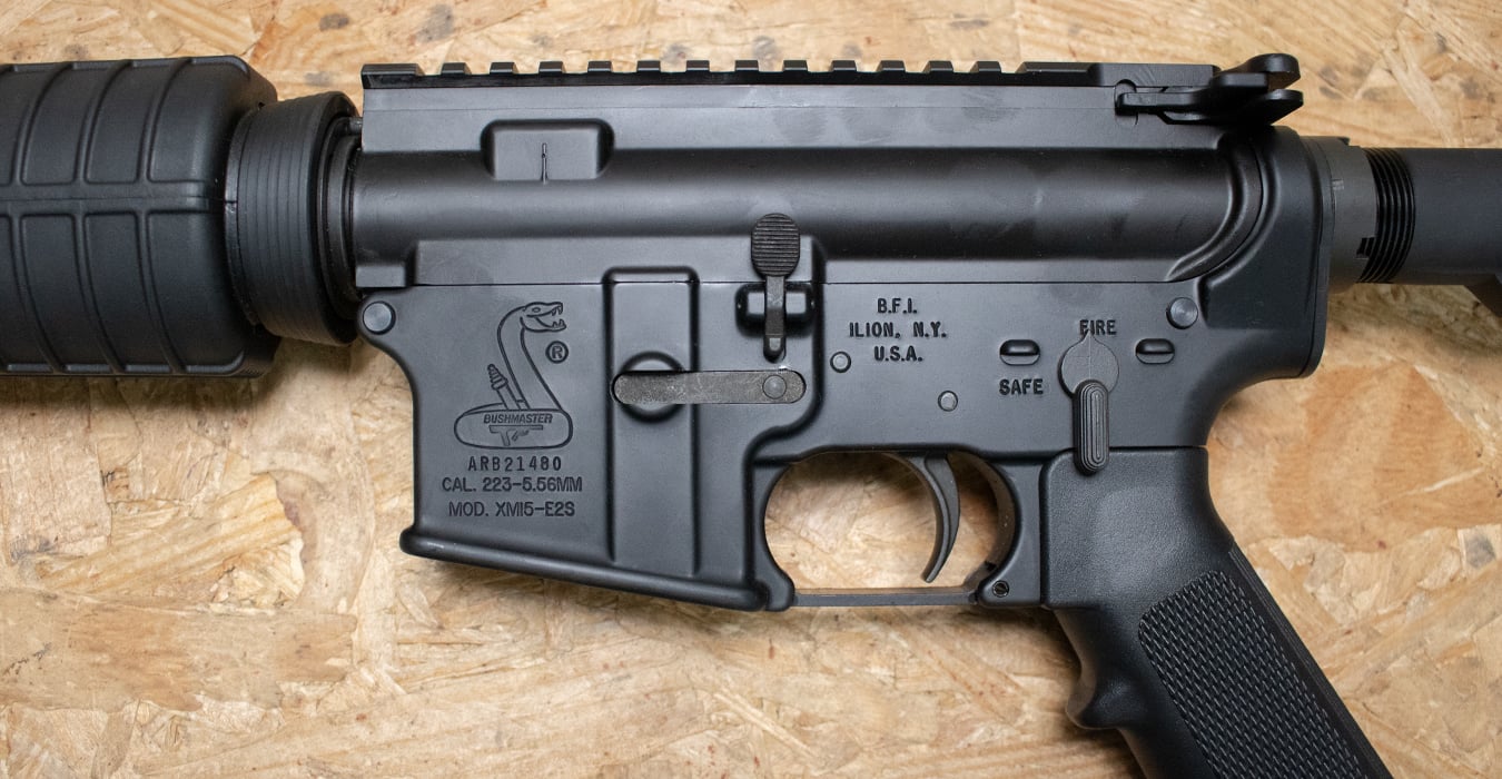 BUSHMASTER XM15-E2S 223/5.56mm Police Trade-In Rifle (Mag Not Included)