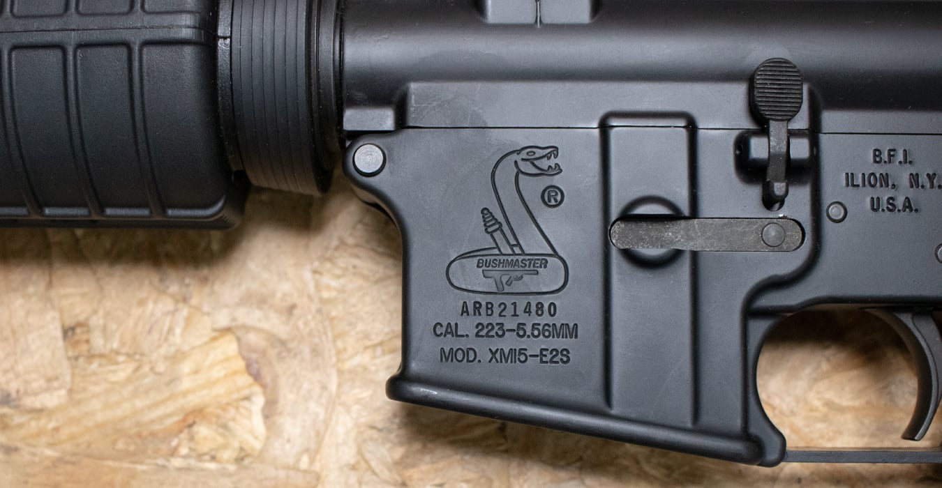 BUSHMASTER XM15-E2S 223/5.56mm Police Trade-In Rifle (Mag Not Included)