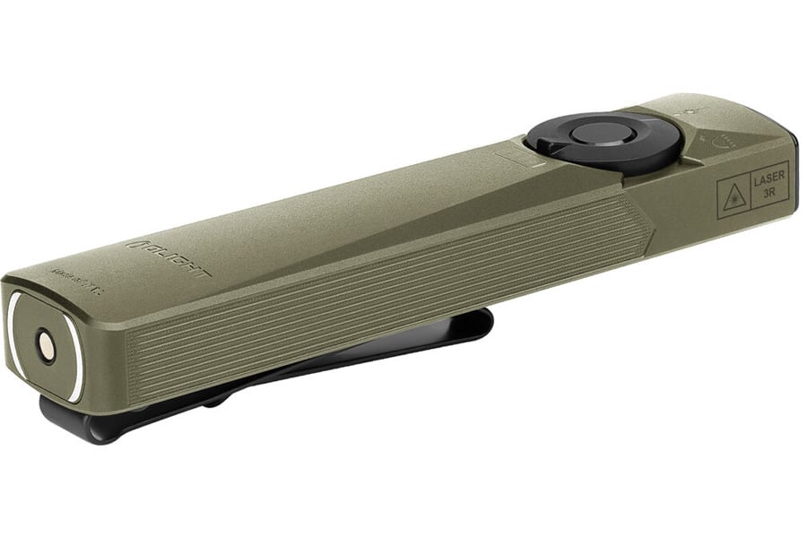OLIGHT Arkflex EDC Flashlight Olive Aluminum White Light LED 1400 Lumens