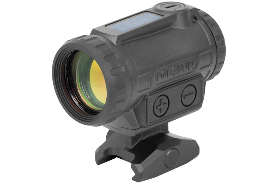 HOLOSUN Special Purpose Reticle 1.5 MOA Dot 65 MOA Circle 3 Dot Bullet Drop Compensation 1 MOA Ranging Reticle