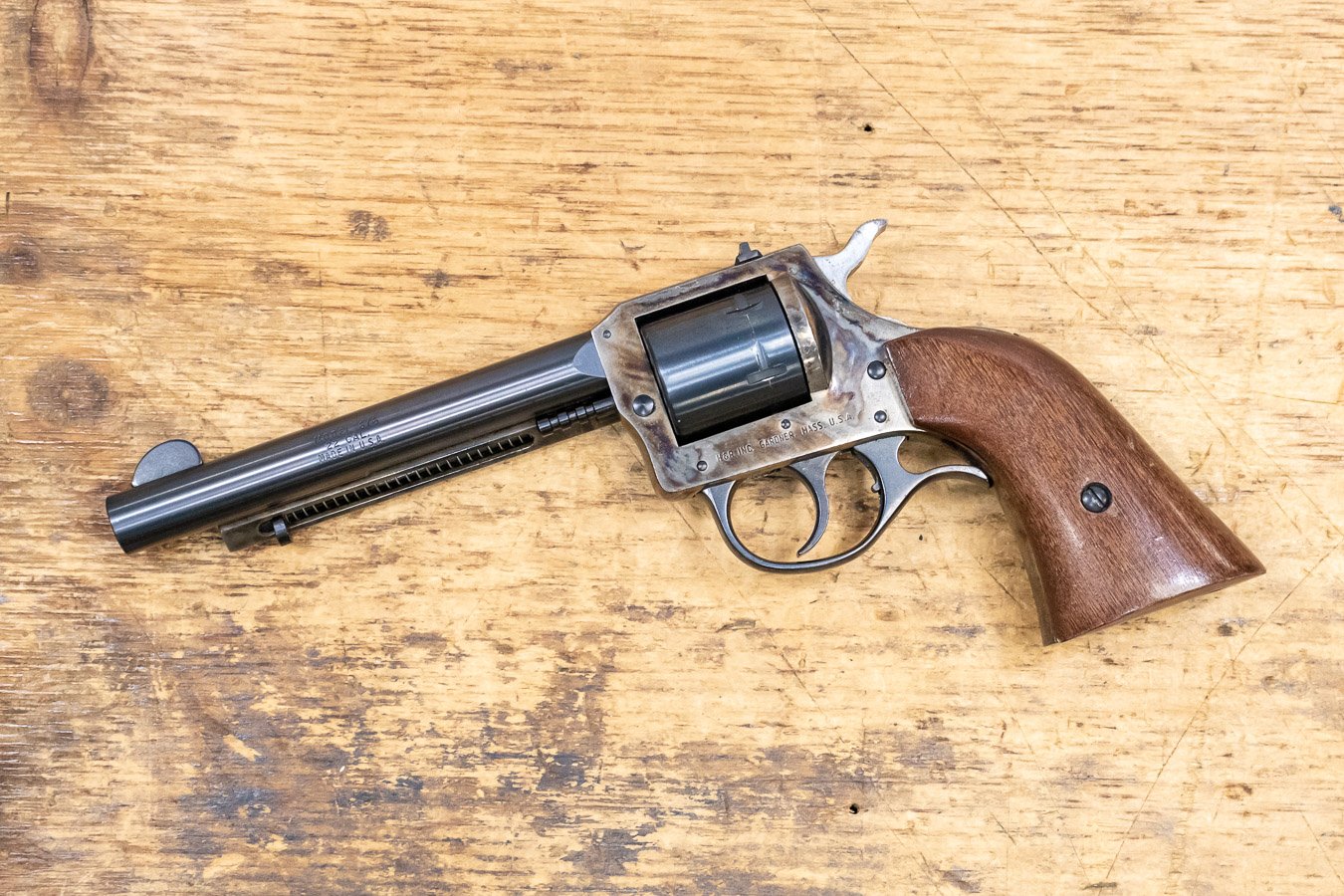 H AND R Model 676 22 Cal Police Trade-in Revolver