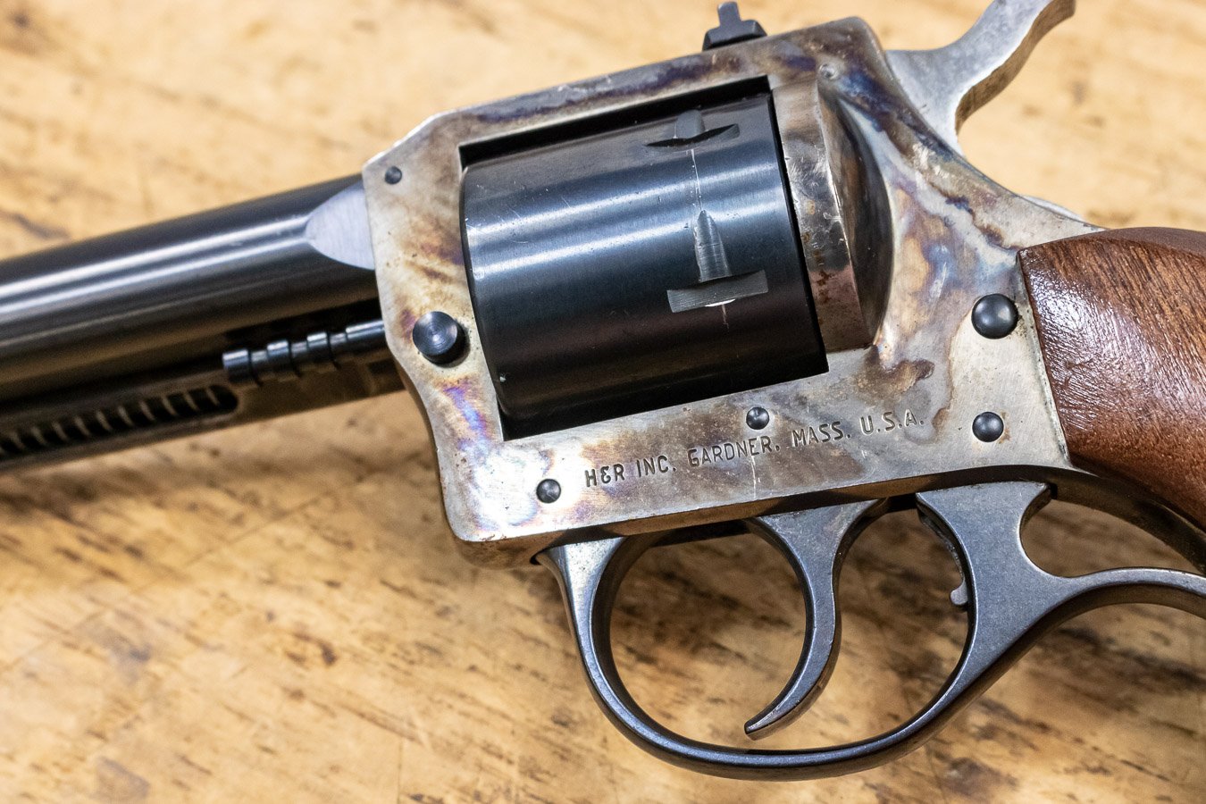 H AND R Model 676 22 Cal Police Trade-in Revolver
