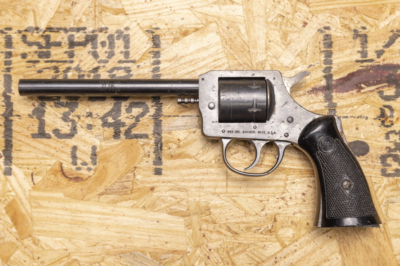 H AND R 666 .22 W.M.R. Police Trade-In Revolver