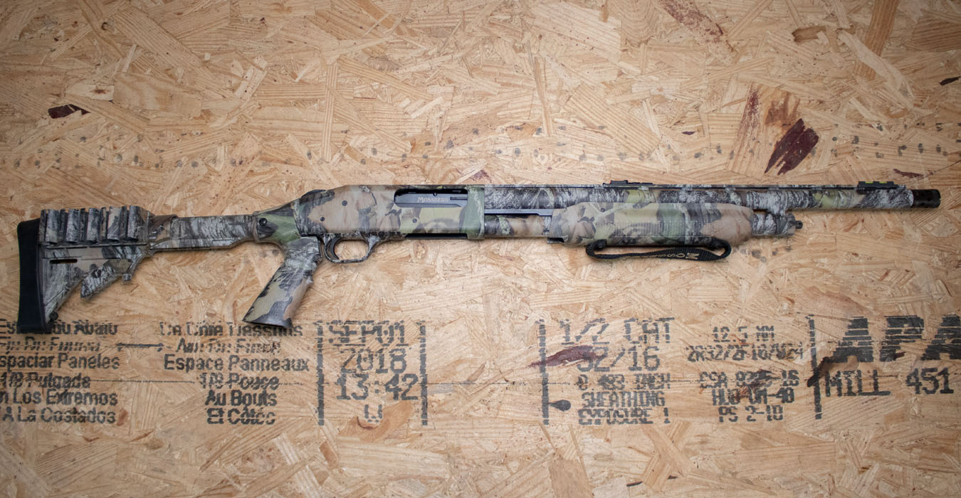 MOSSBERG 535 12 Gauge Police Trade-In Shotgun with Camo Stock and Finish