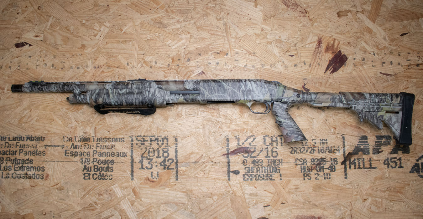 MOSSBERG 535 12 Gauge Police Trade-In Shotgun with Camo Stock and Finish