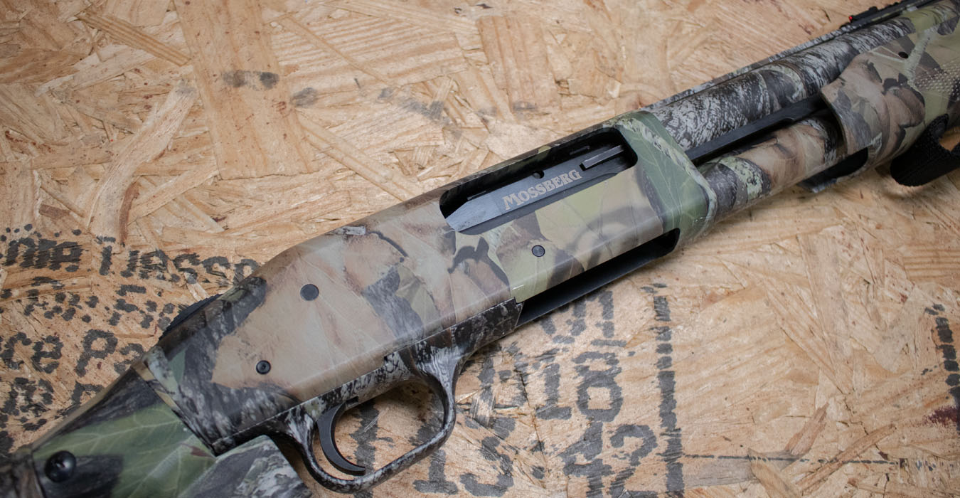 MOSSBERG 535 12 Gauge Police Trade-In Shotgun with Camo Stock and Finish