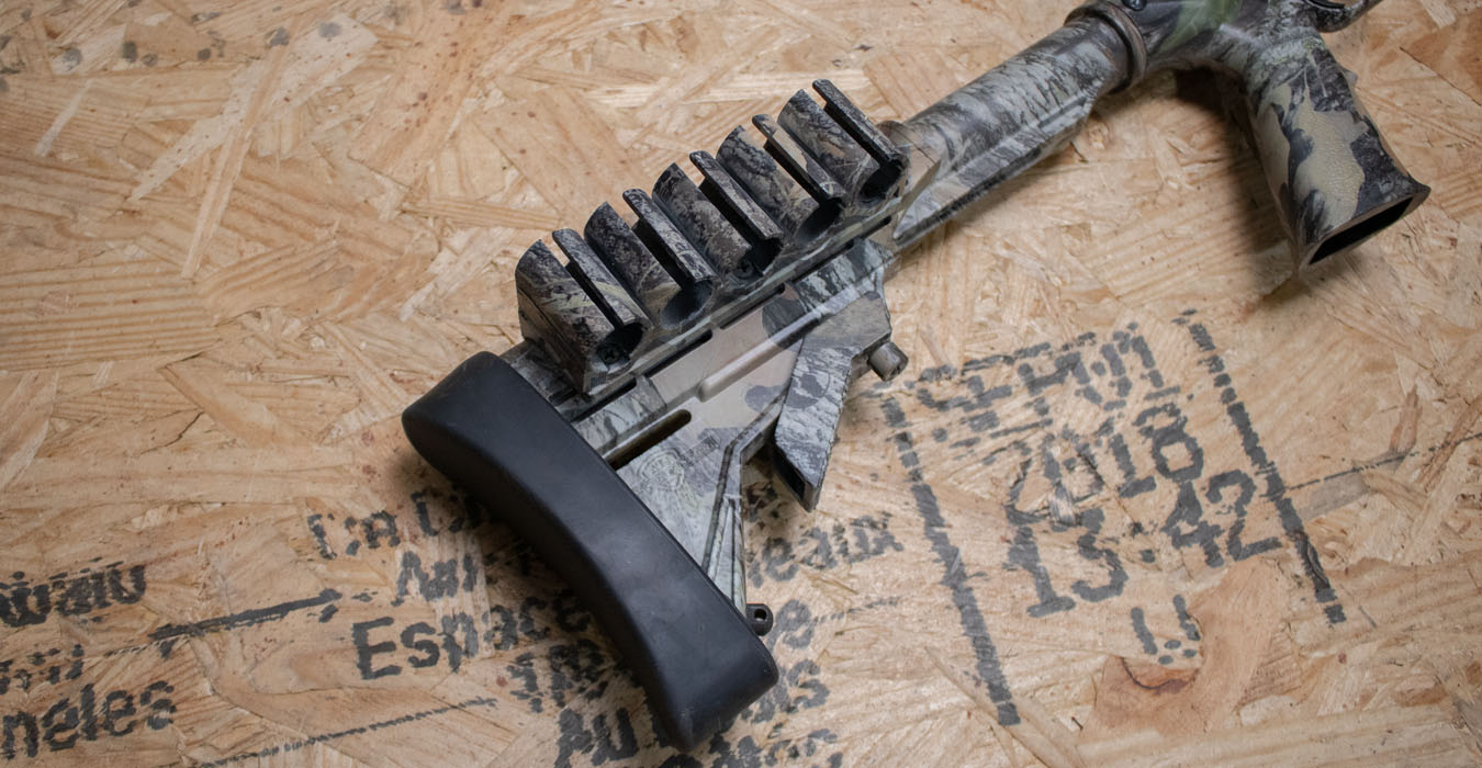 MOSSBERG 535 12 Gauge Police Trade-In Shotgun with Camo Stock and Finish