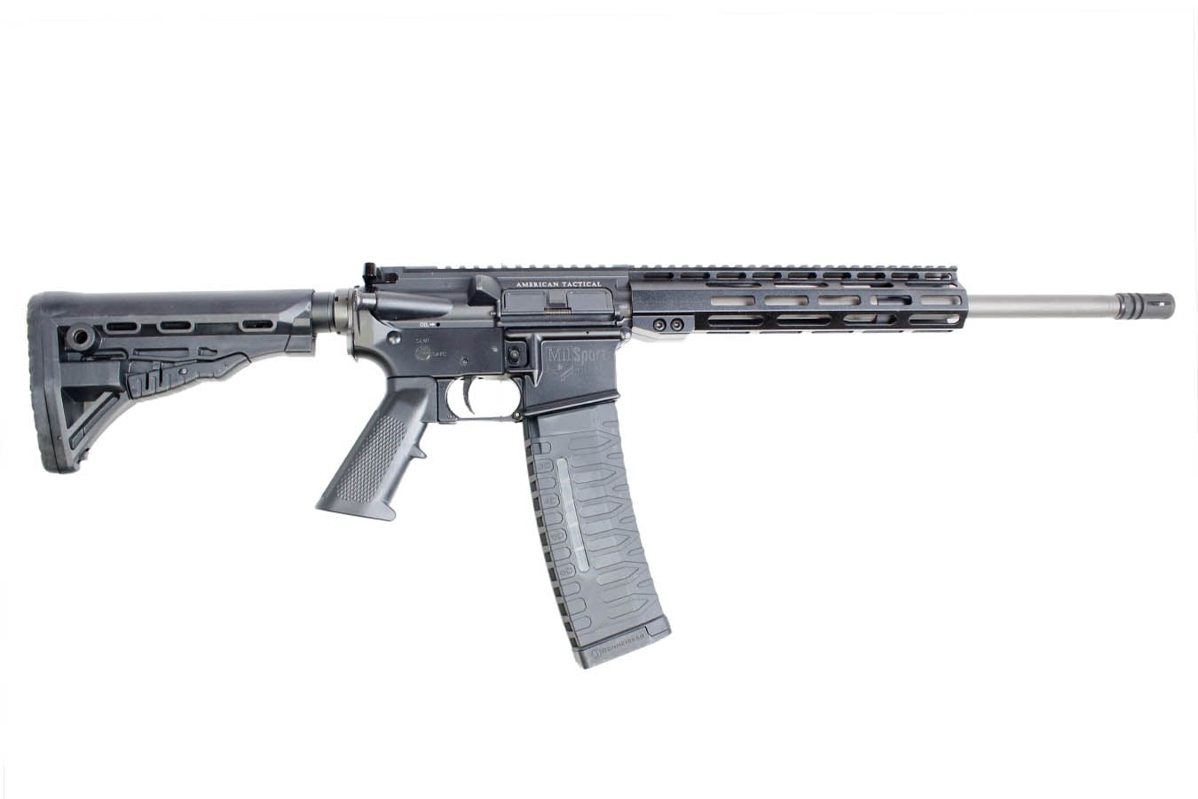 AMERICAN TACTICAL AR15 Milsport 5.56mm Honoring Freedom Special Edition Rifle with 60 Round Magazine
