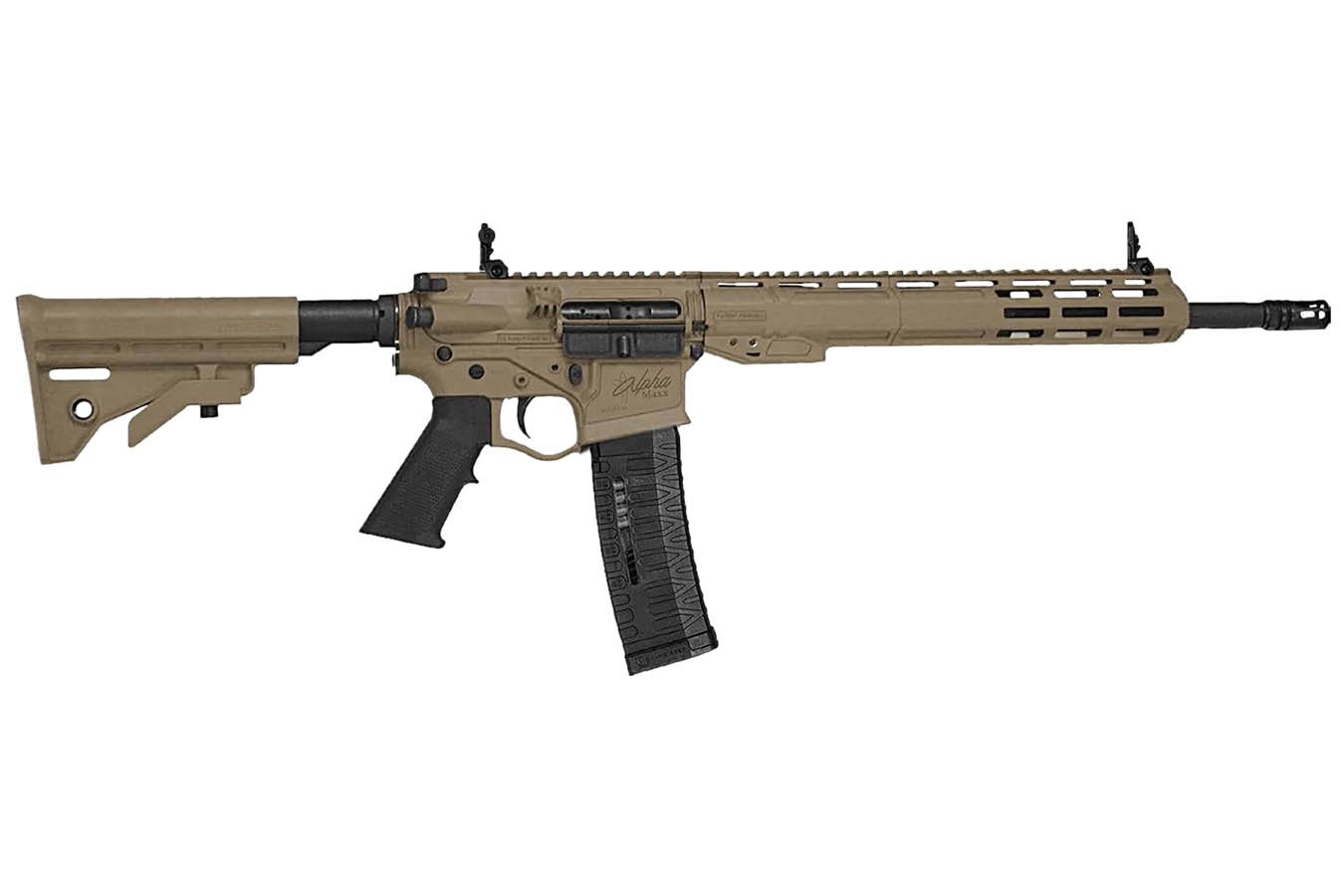 American Tactical Imports Alpha MAXX 5.56 NATO Flat Dark Earth (FDE) Semi-Auto Rifle with 60 Round Magazine