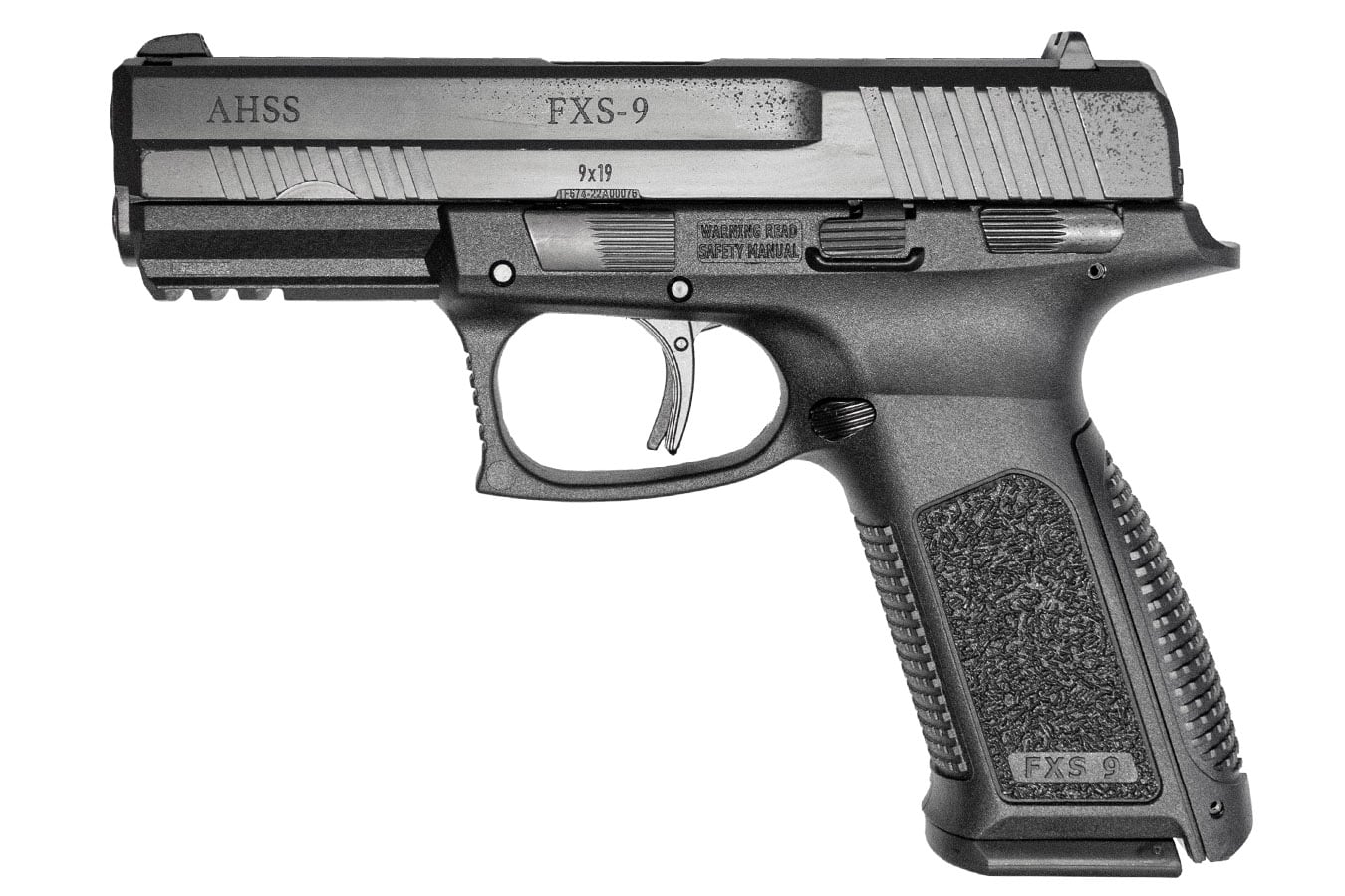AMERICAN TACTICAL FXS-9 9mm Pistol with Black Polymer Frame and 17 Round Magazine
