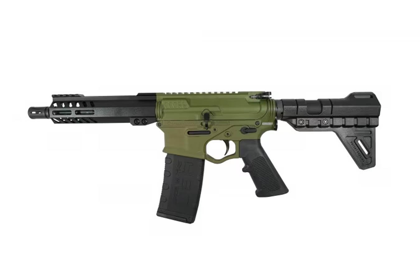 AMERICAN TACTICAL Omni Hybrid 5.56mm Semi-Auto AR-15 Pistol with Battlefield Green Finish