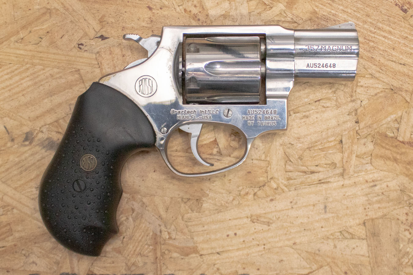 ROSSI 462 357 Magnum Police Trade-In Revolver Stainless