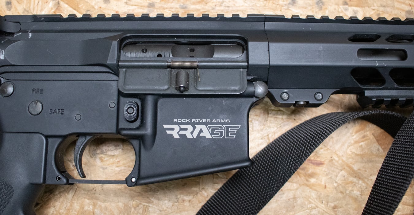 ROCK RIVER ARMS LAR-15 5.56mm Police Trade-In Rifle Light, Laser, and Foregrip/Bipod (Magazine Not Included)
