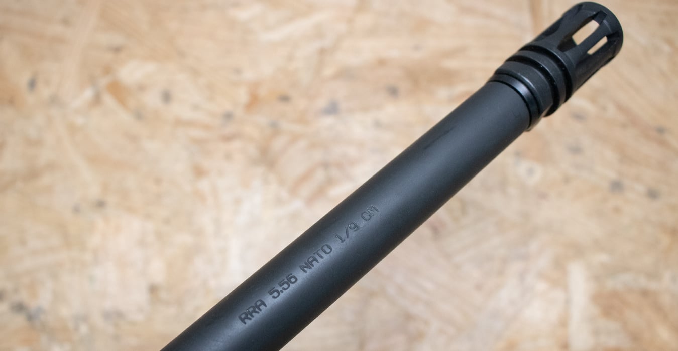 ROCK RIVER ARMS LAR-15 5.56mm Police Trade-In Rifle Light, Laser, and Foregrip/Bipod (Magazine Not Included)