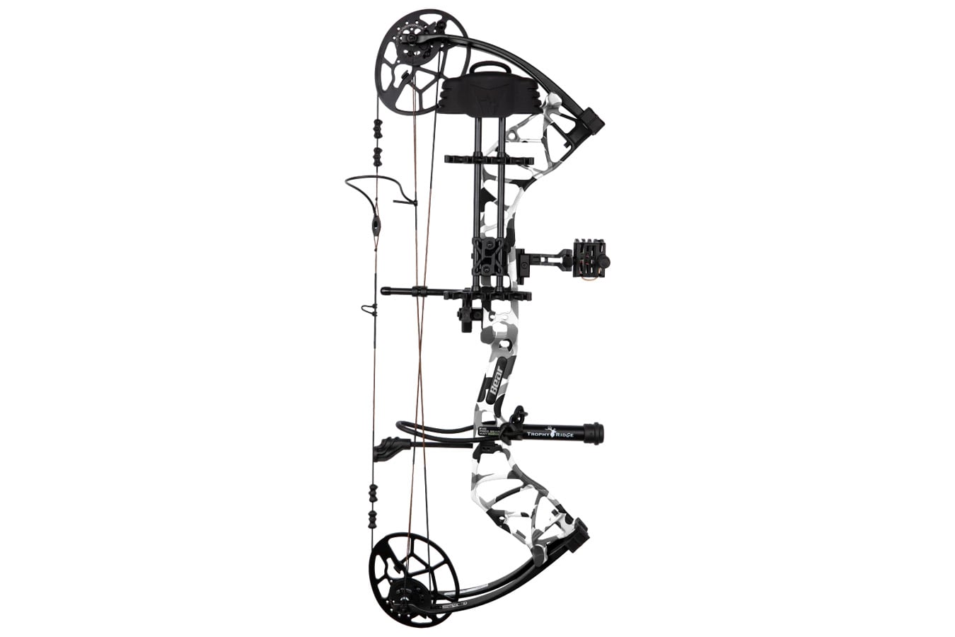 BEAR Legit Maxx RTH Compound Bow (Fred Bear Whiteout)