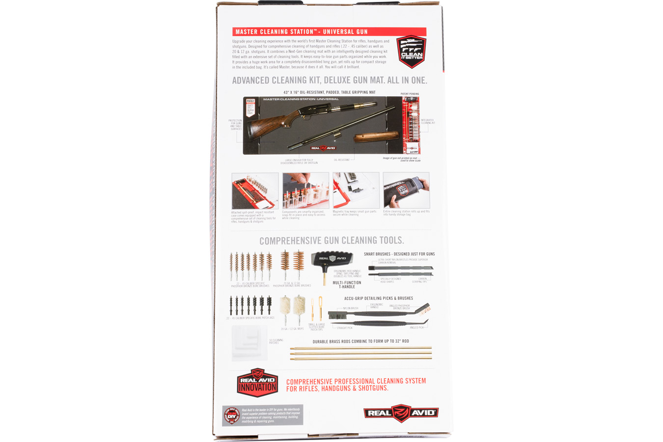 REAL AVID Master Cleaning Station Universal Rifle/Shotgun
