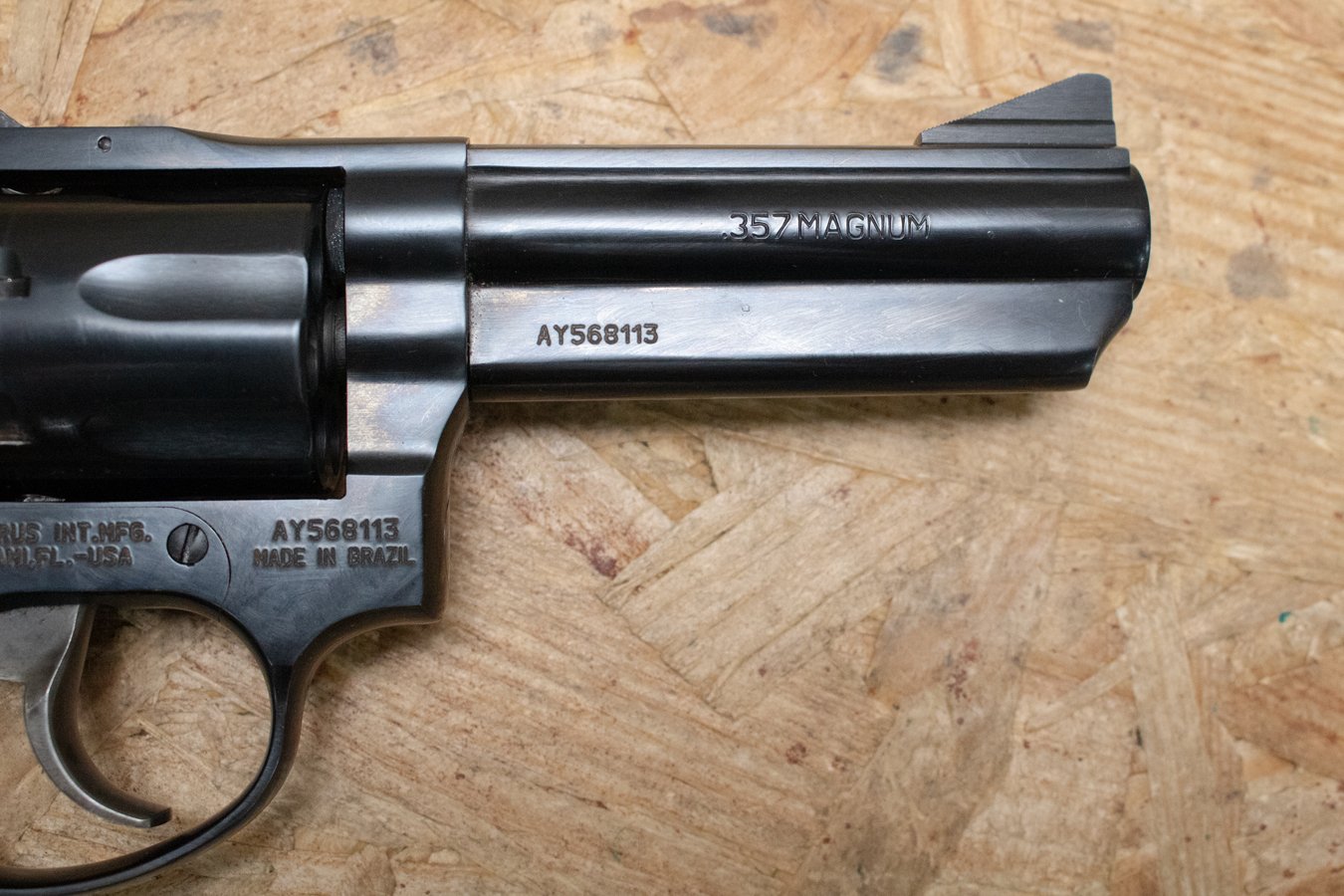 TAURUS Model 66 357 Magnum Police Trade-In Revolver with 4 Inch Barrel