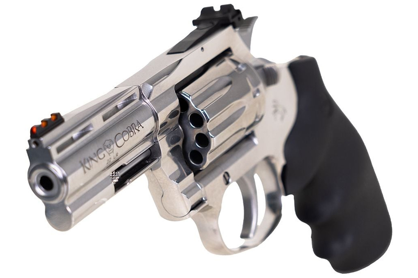 COLT King Cobra 22LR DA/SA Stainless 10-Shot Rimfire Revolver with 3 Inch Barrel (Blemished)