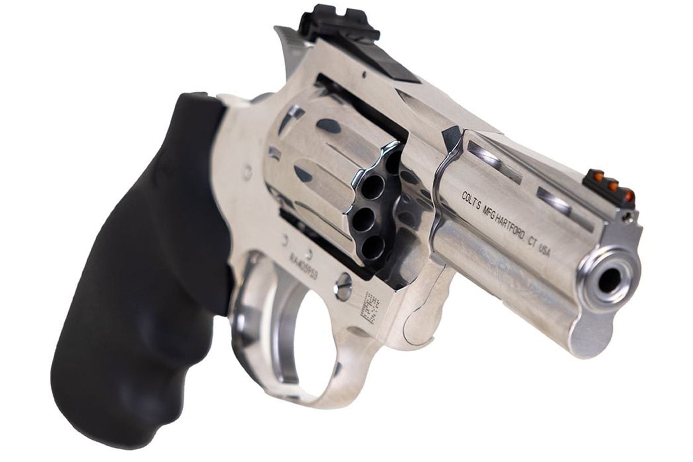 COLT King Cobra 22LR DA/SA Stainless 10-Shot Rimfire Revolver with 3 Inch Barrel (Blemished)