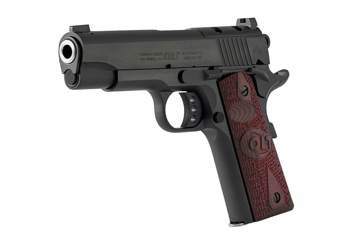 COLT 1911 Combat Commander 38 Super Optic Ready Pistol with Blued Frame (Blemished)